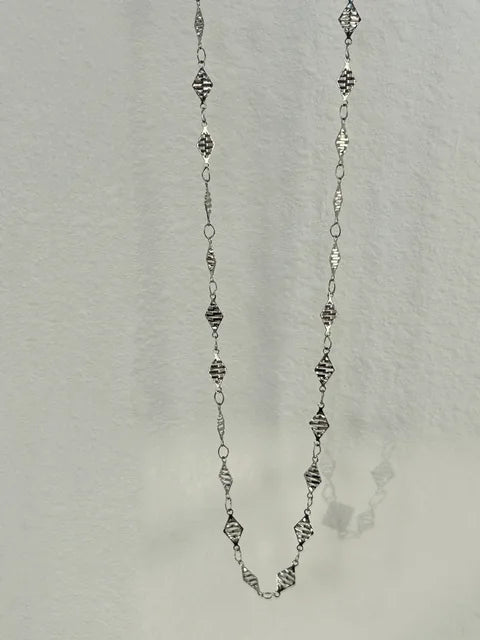Boho Silver Double Belly Chain
