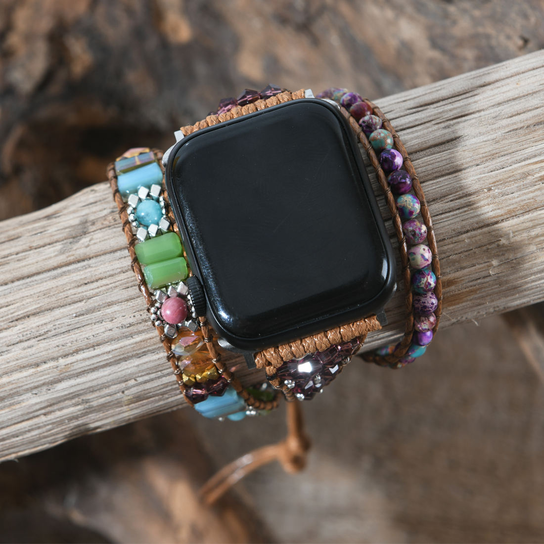 Boho Chica Jasper Apple Watch Strap