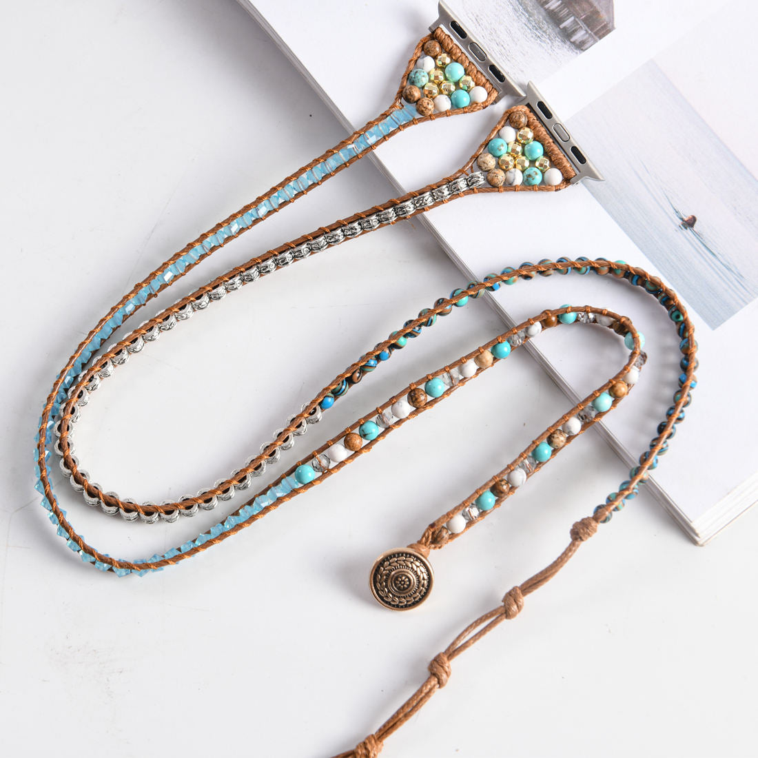 Boho Imperial Jasper Apple Watch Strap