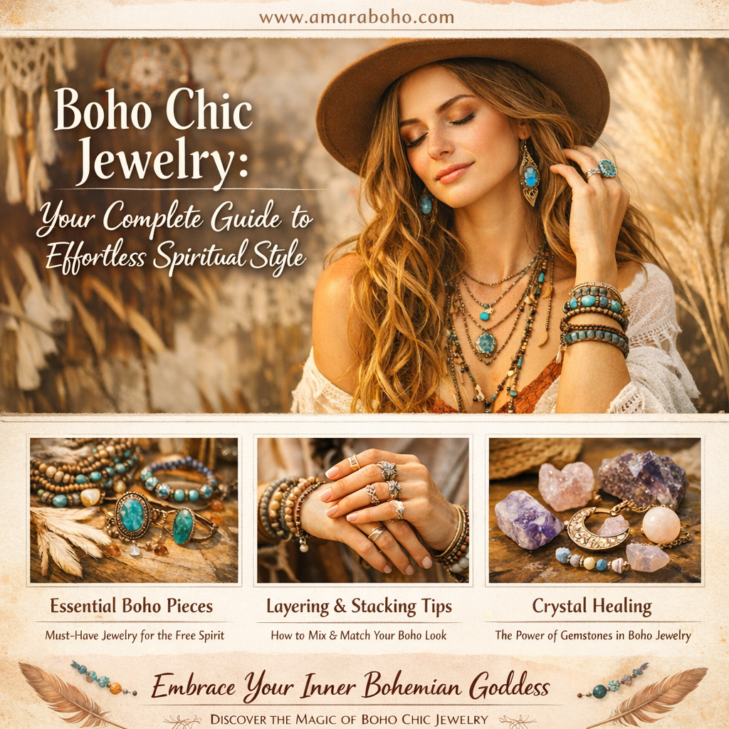 Boho Chic Jewelry: Your Complete Guide to Effortless Spiritual Style