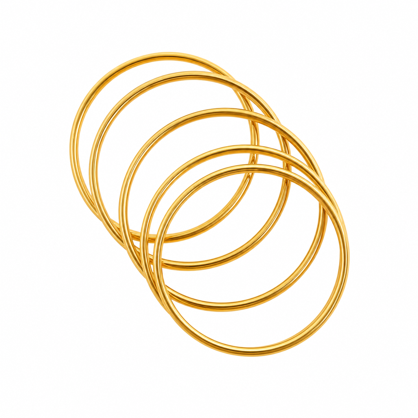 Timeless Elegance: The Simple Gold Bangle
