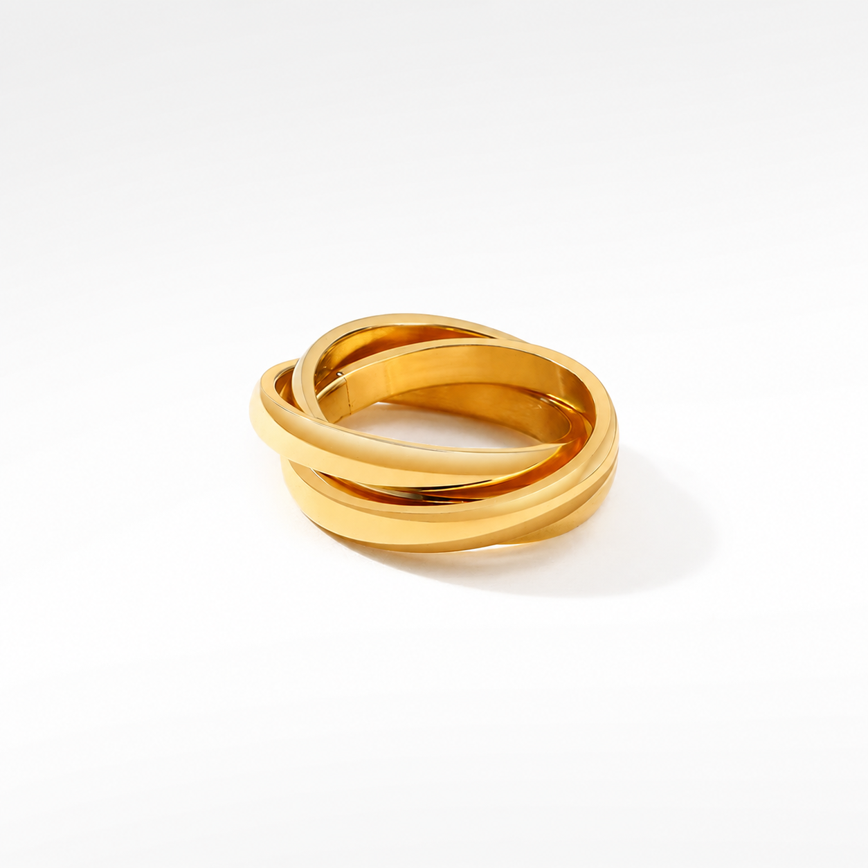 Gold Twined 3 Ring