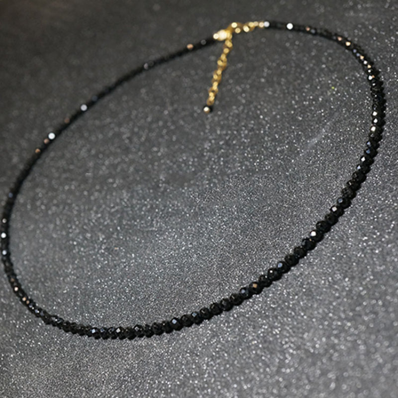 Boho-Chic Black Onyx Chocker Necklace