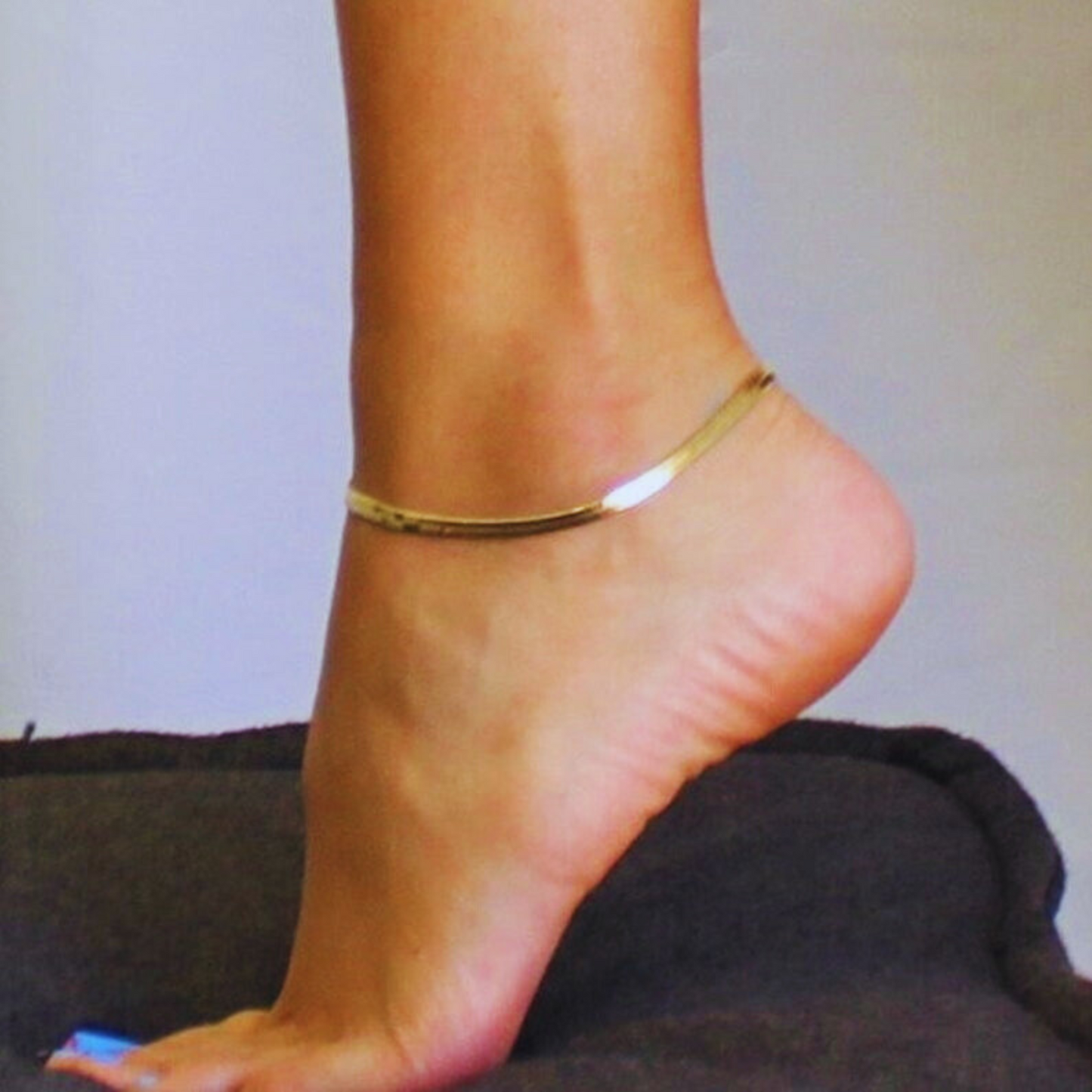 Boho Gold Snake Anklet