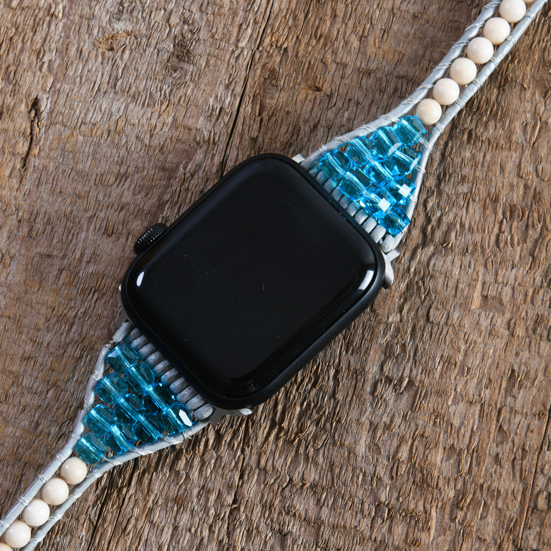 Boho Ocean Jasper Protection Apple Watch Strap